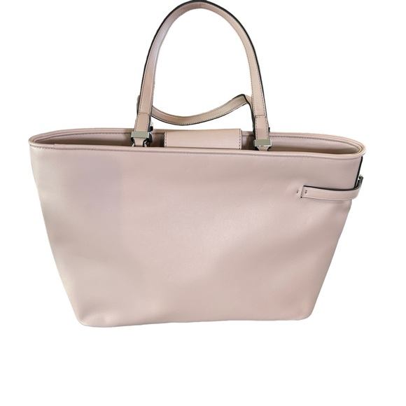 Calvin Klein Handbags - Calvin Klein “Jade” shoulder bag. Pale pink, NWT, large size, dust bag included